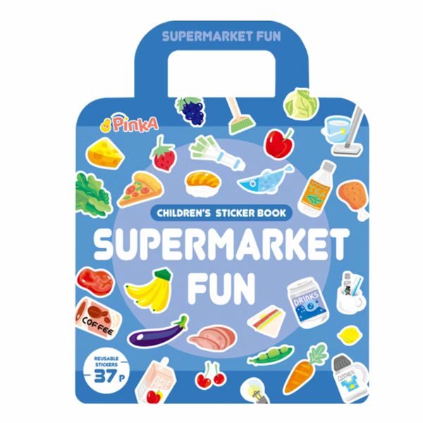 PinkA 果凍貼紙書