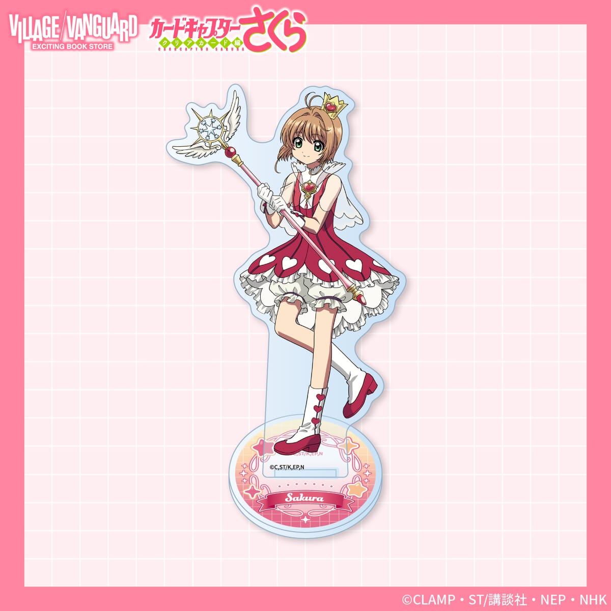 《Pre-Order》Acrylic Stand 立牌｜Cardcaptor Sakura X Village Vanguard (26SK49-P）