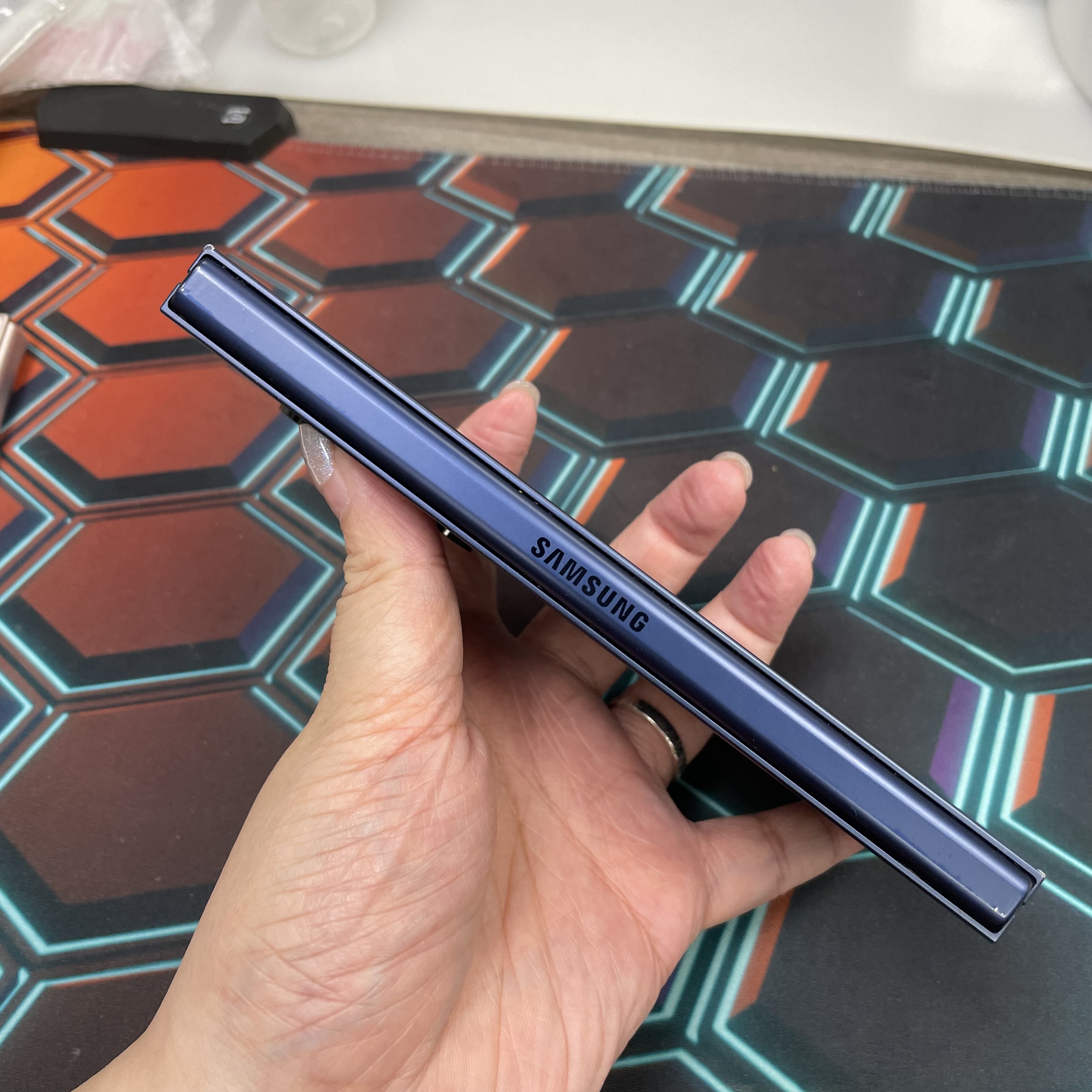 *7473 Galaxy Z Fold 6 勁靚機 12+256GB 藍色 blue