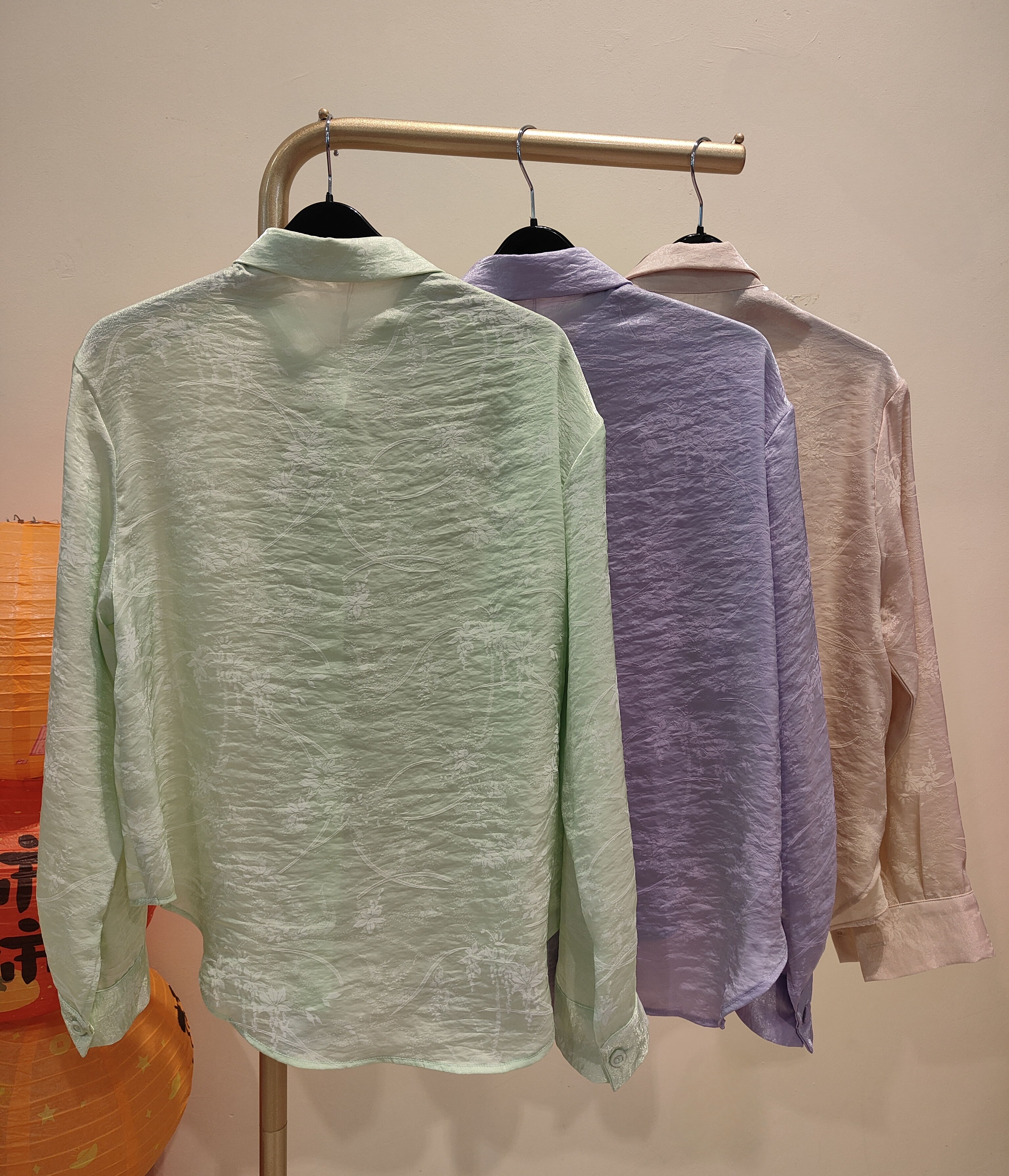 独家长袖旗袍上衣 2658