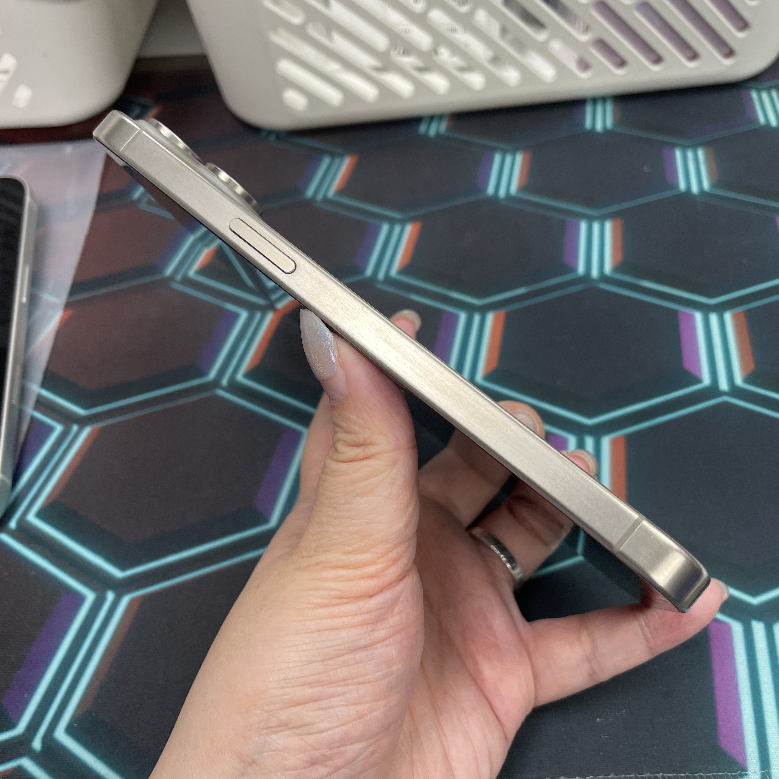 *7271 15 Pro max 勁靚機 512GB 電77 原色 gray