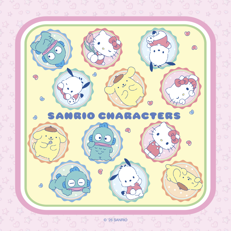Mix Characters Origami Paper 手工紙 (4 Designs x 10pcs)