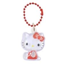 Sanrio kitty 細粒匙扣 KT-PUP-RD
