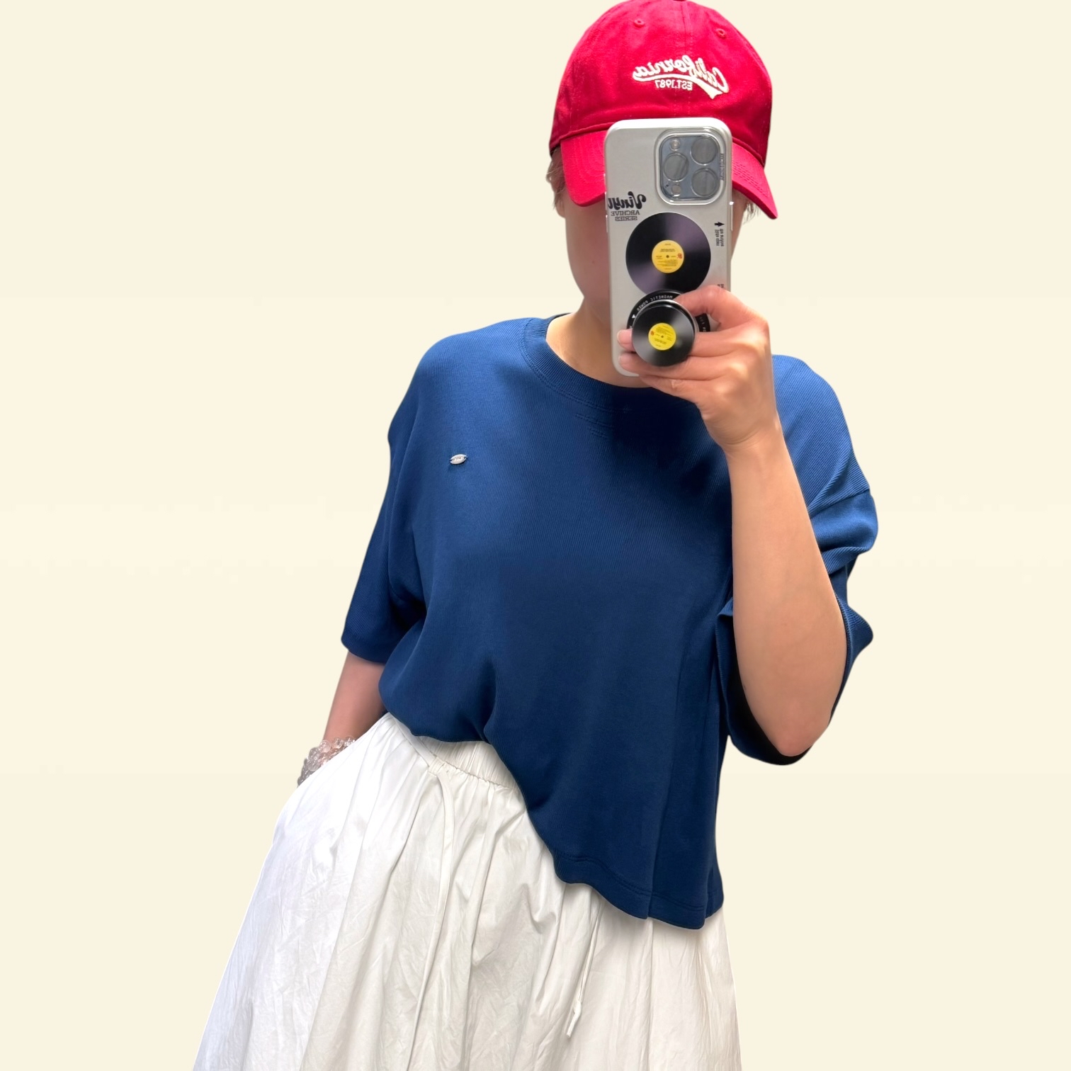 221310 淨色短Tee