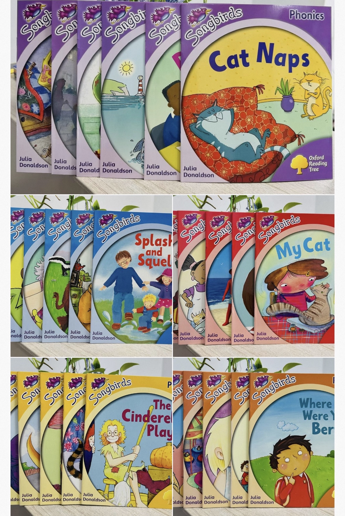 牛津Oxford Songbirds $180/6冊（一階段）