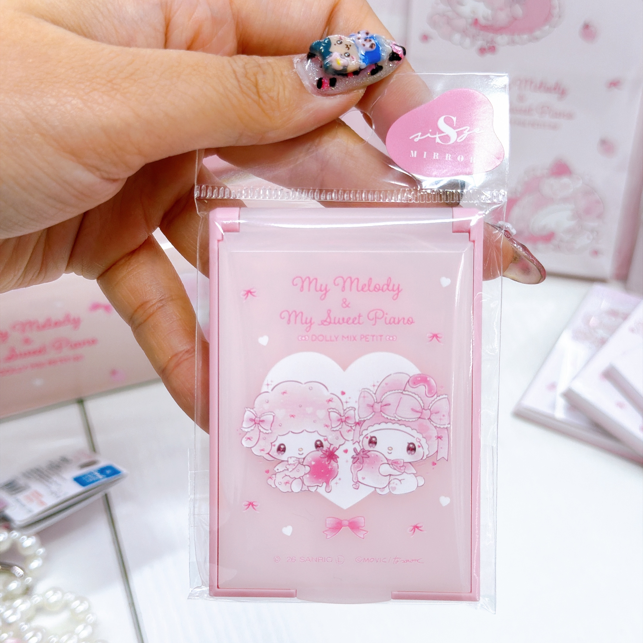 日本直送Sanrio melody piano dollymix 系列文具產品