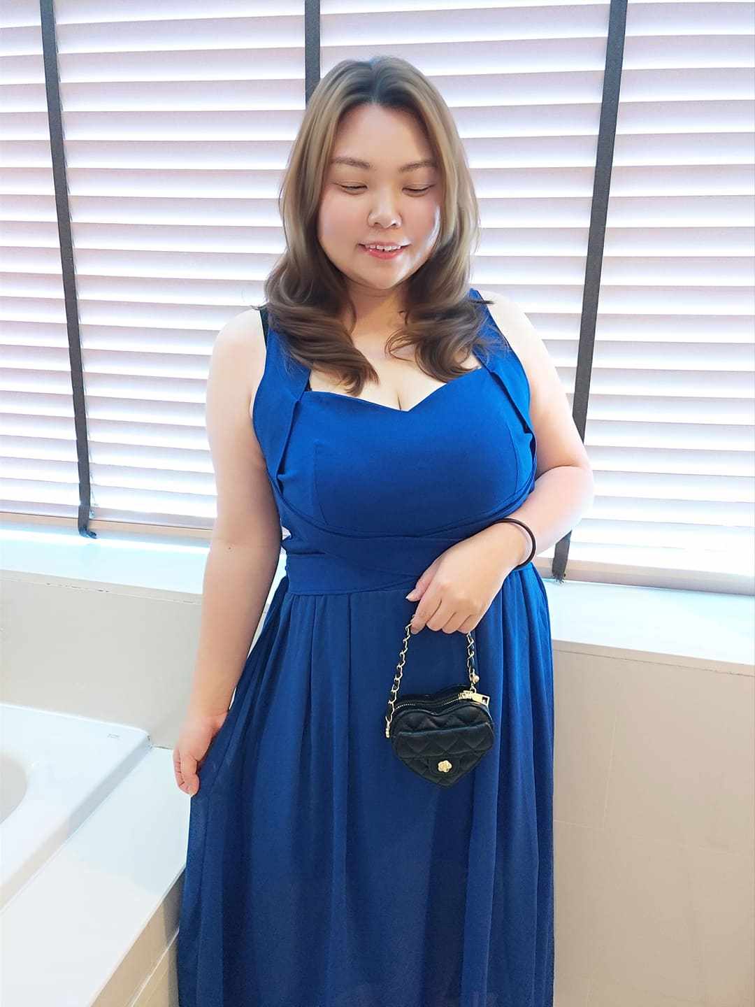 B01/BB0017 小V粗带设计款长礼服