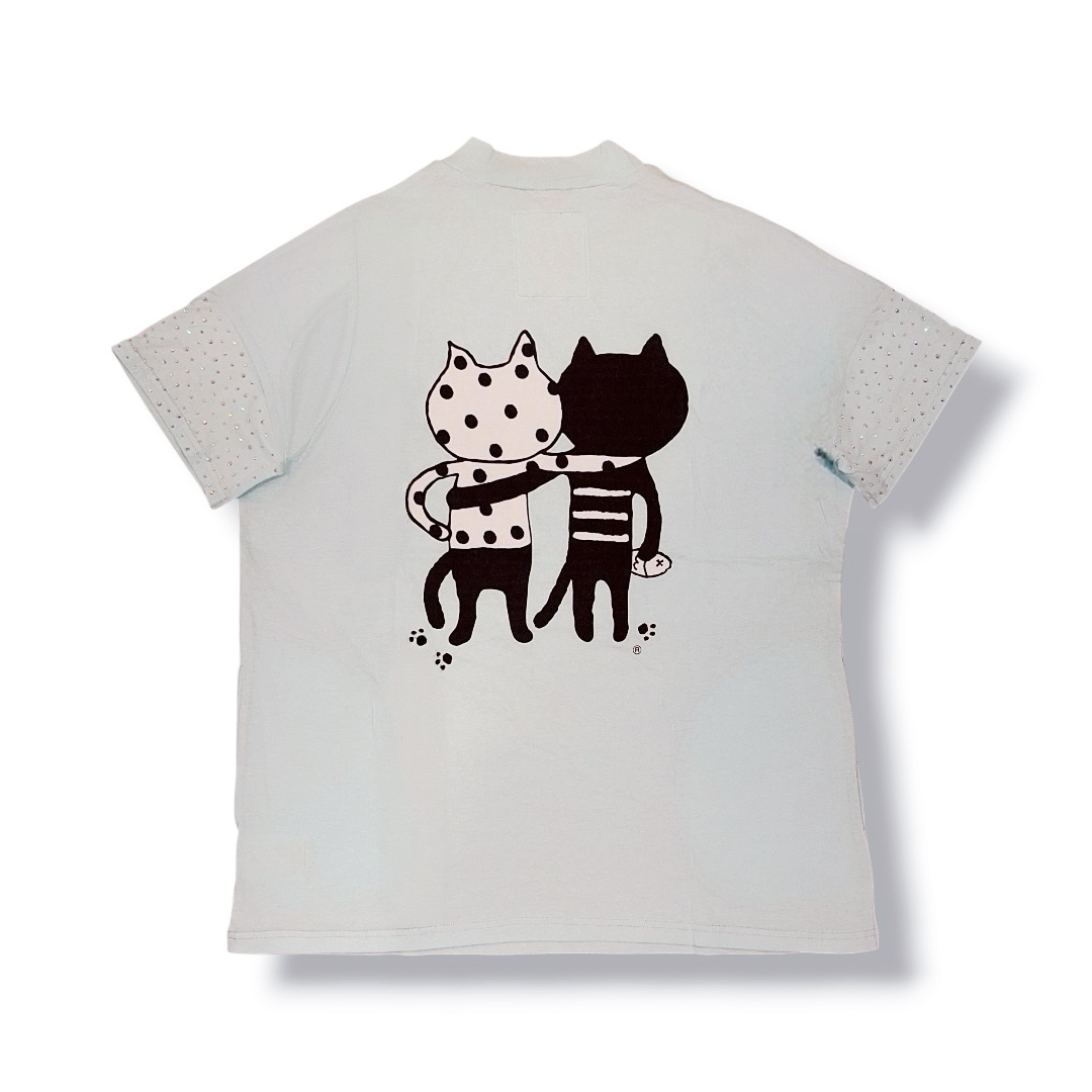 Me&Yo EMB Mock Neck Tee