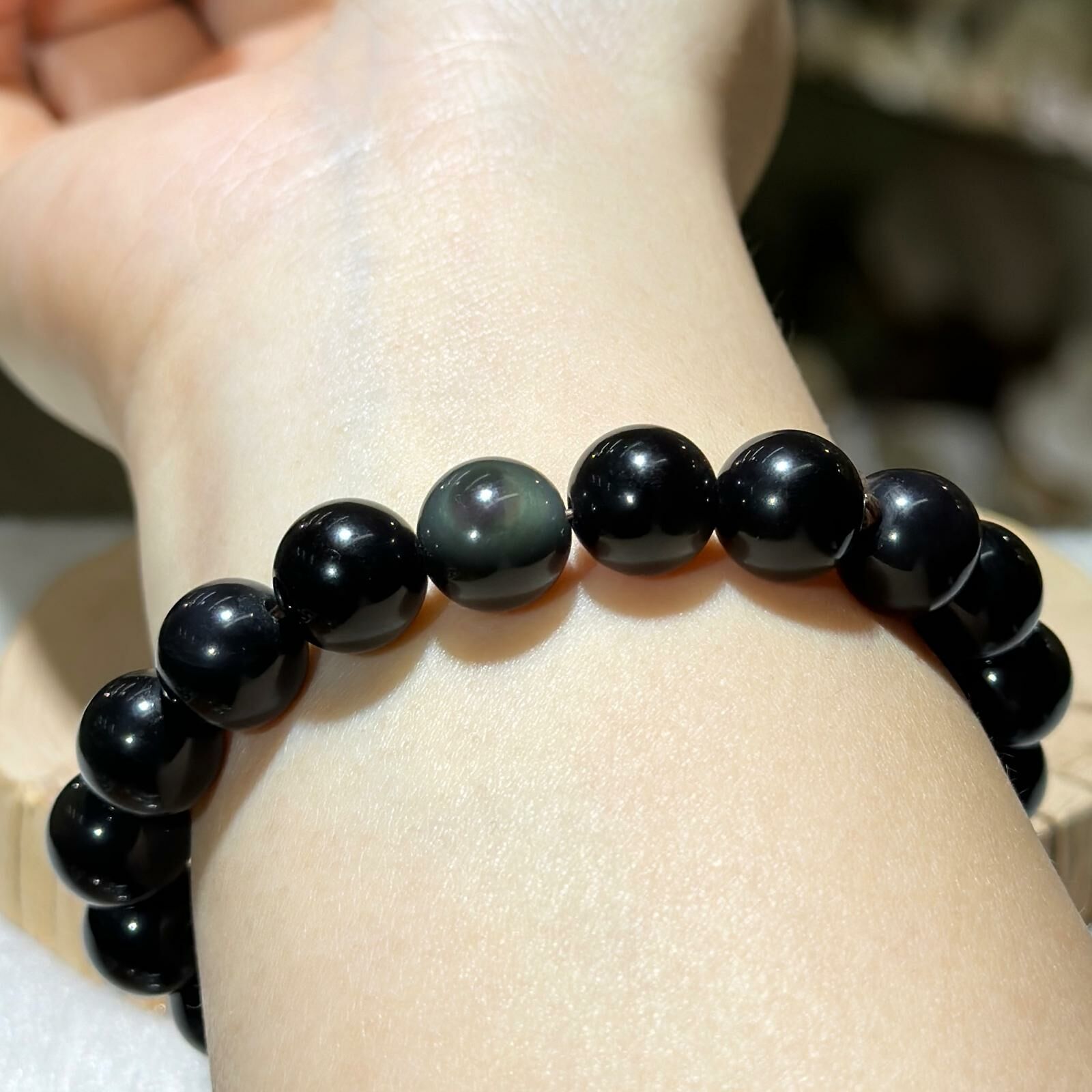 黑曜石手串