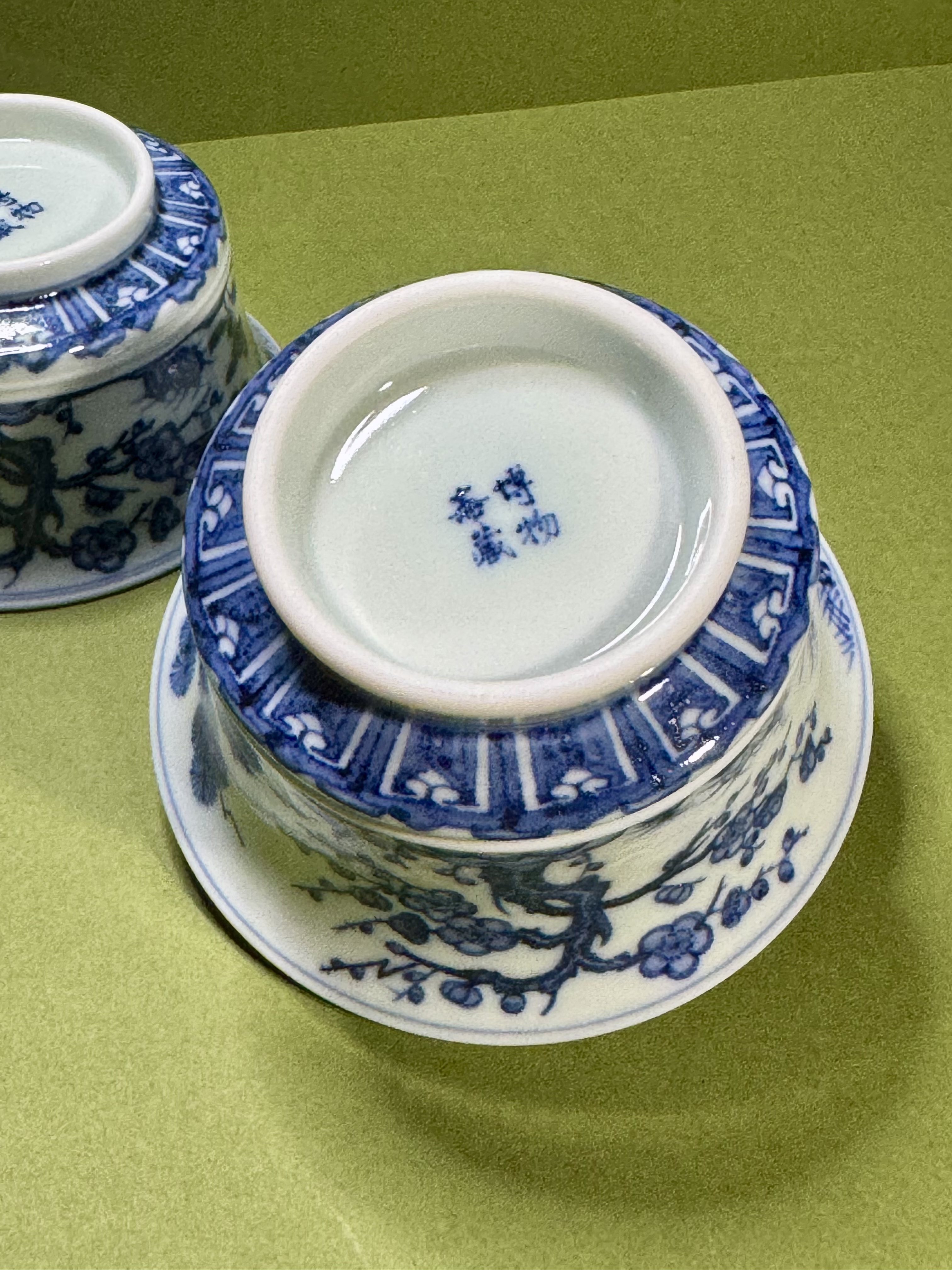 景德鎮陶瓷｜手繪青花瓷蓋碗＋茶杯套裝
