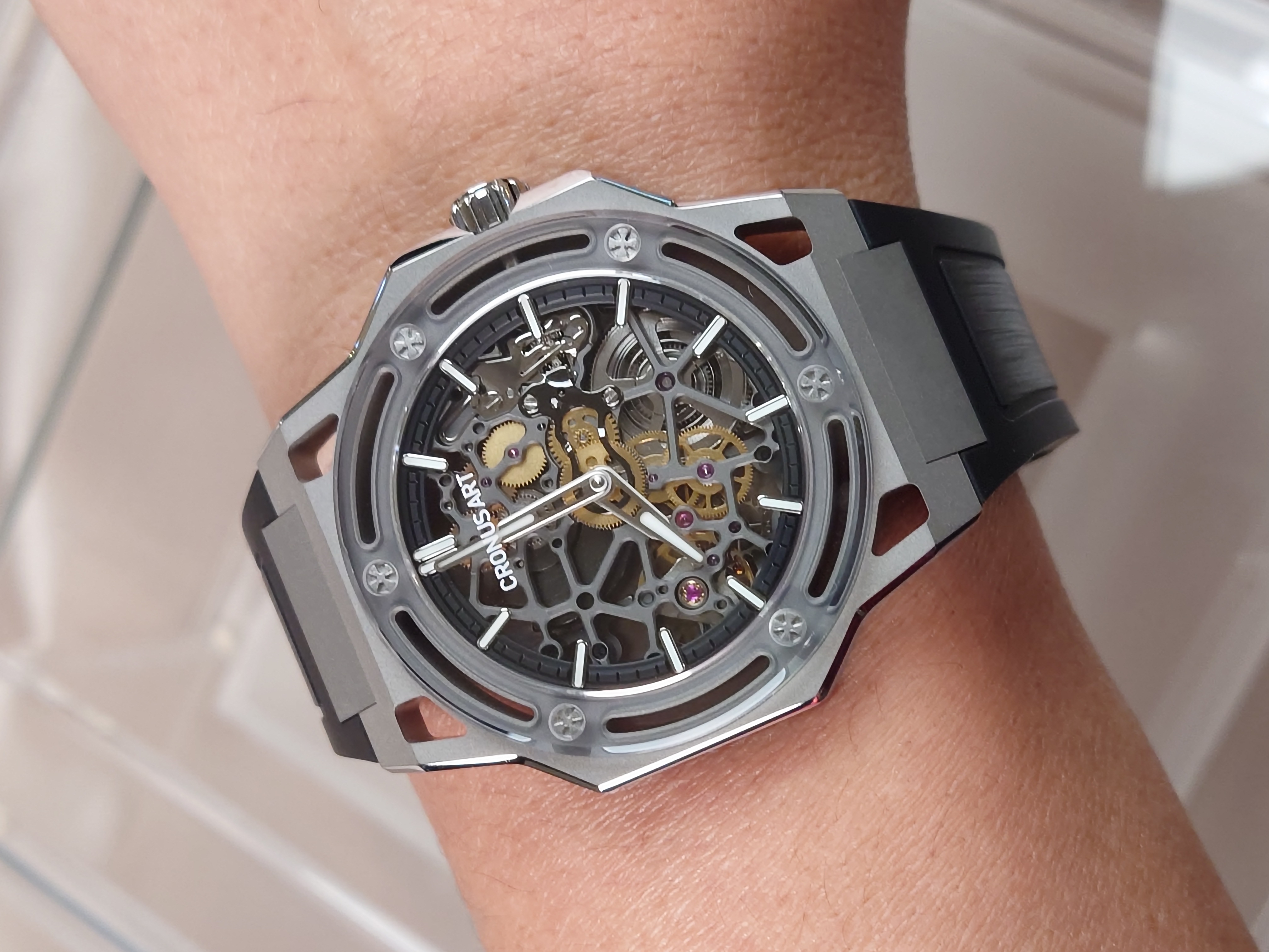 Cronus Art 探險者珍珠陀機械表 Grey