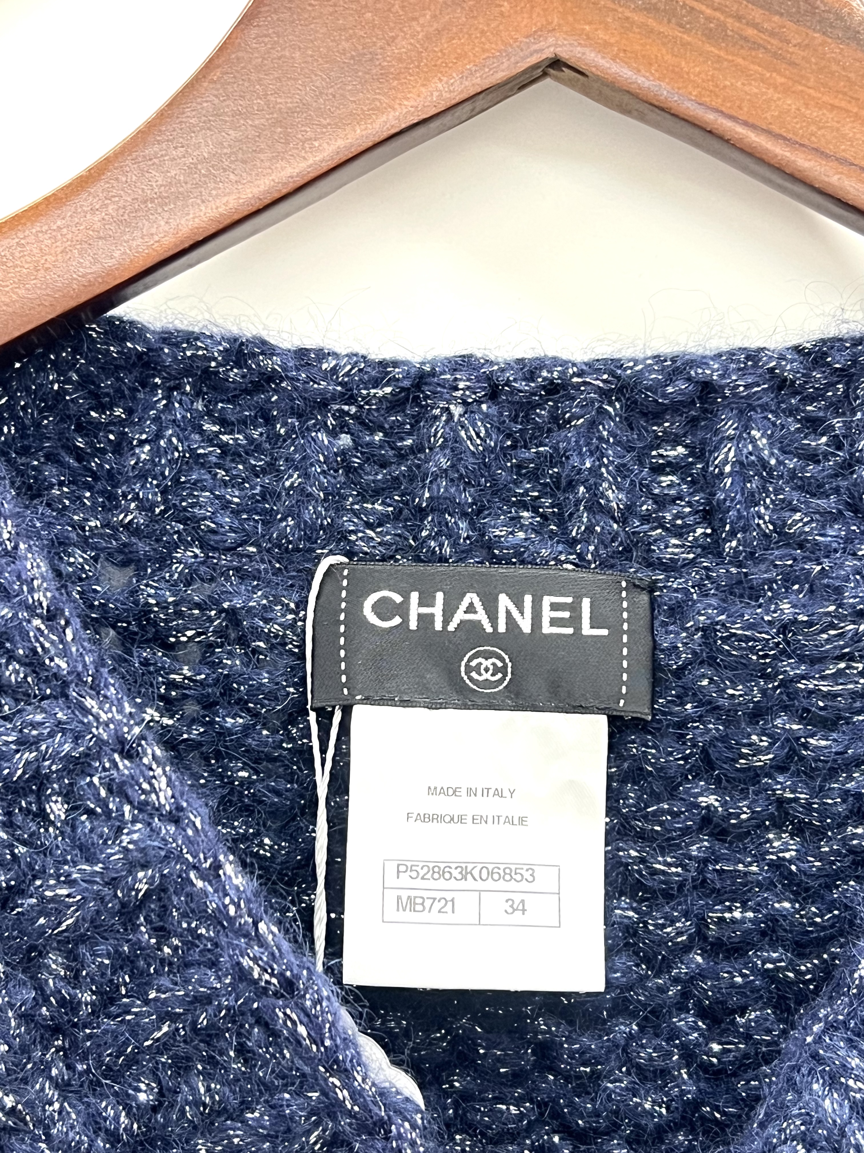 Pre-Owned CHANEL Blue Jacket / Product Code: 26051904