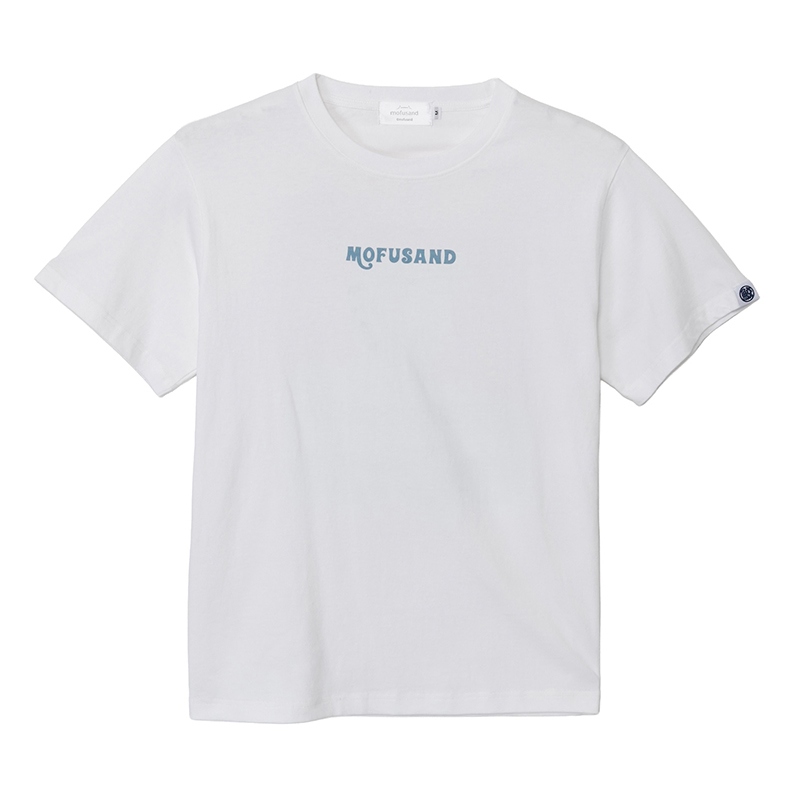 🌸 【預訂】T-shirt (RIDING WAVES) - Mofusand Board Shark