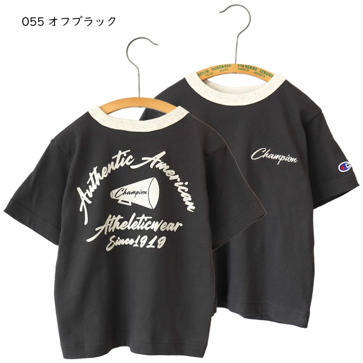 🆕【⭐訂購⭐】🌀 🇯🇵 日本直送 #Champion 寛鬆版型 復古風 草書刺繡 短袖Tee［3款選］🌀 [ELDA-0186]