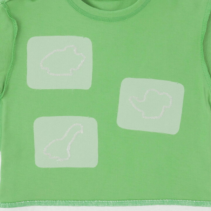 🇯🇵預訂 日本直送🇯🇵Petit Main x Tomica系列三色恐龍動物車車印花假兩件長袖T恤