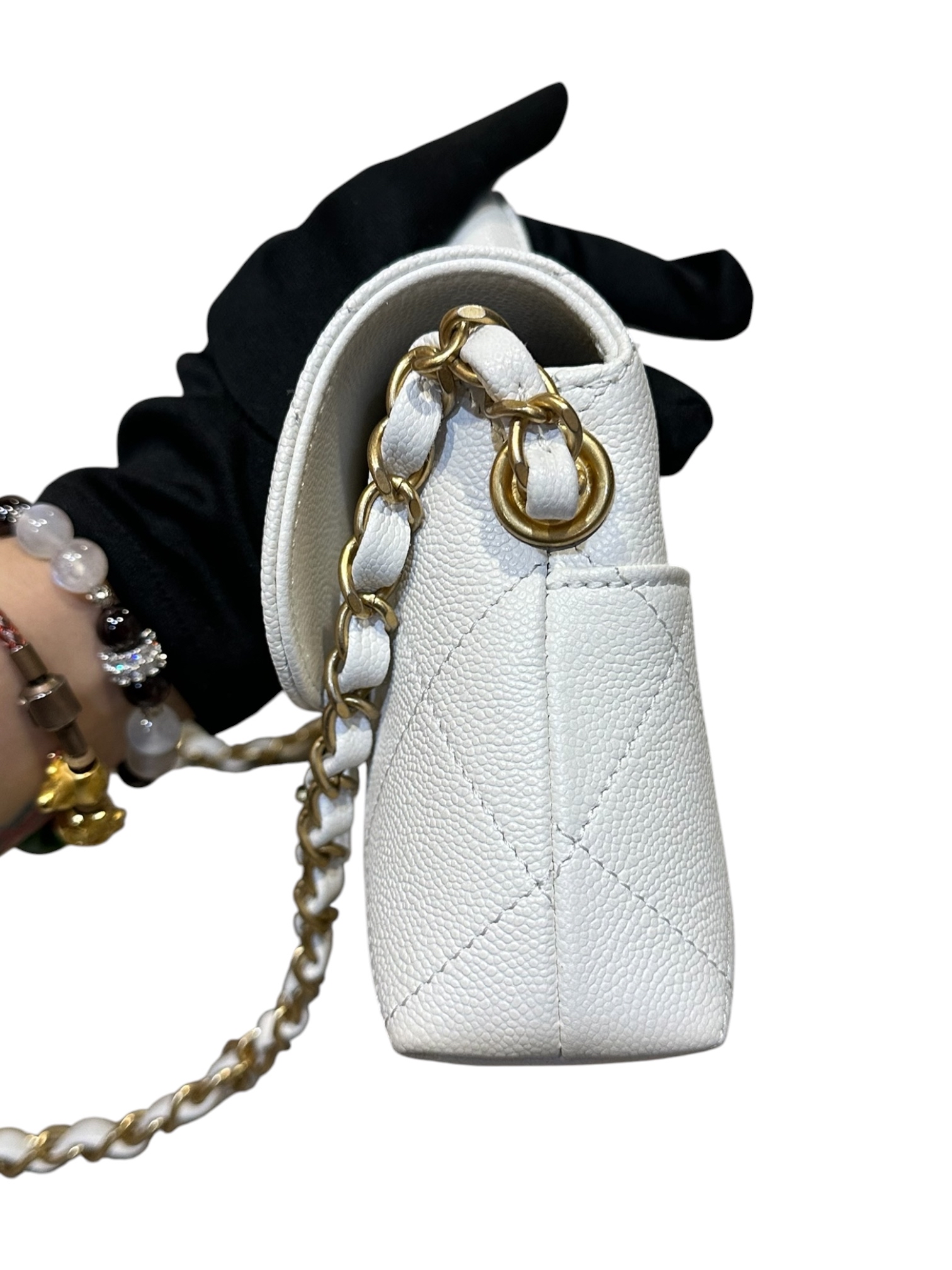 Pre-Owned CHANEL Top Handle Bag 