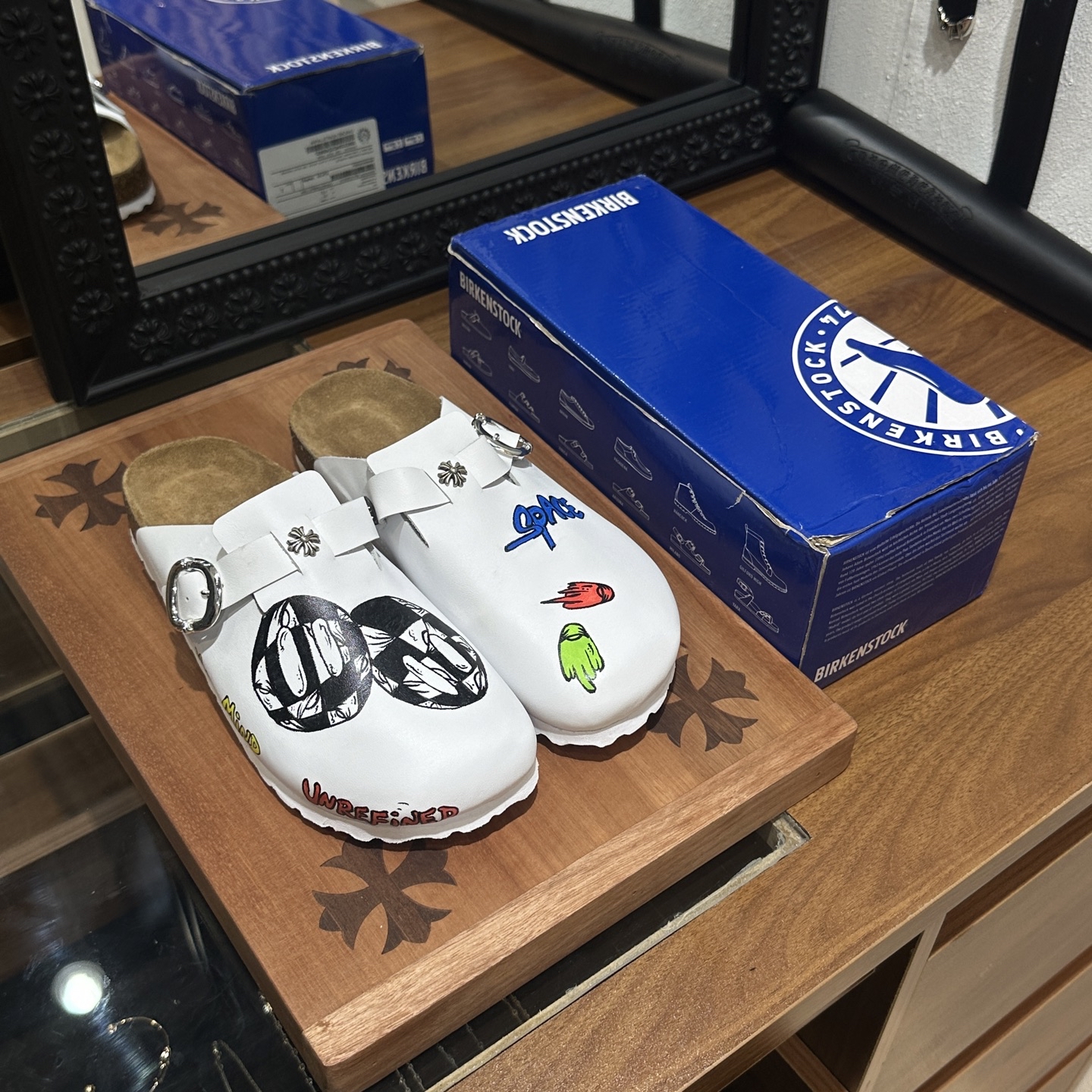 Chrome hearts x Birkenstock