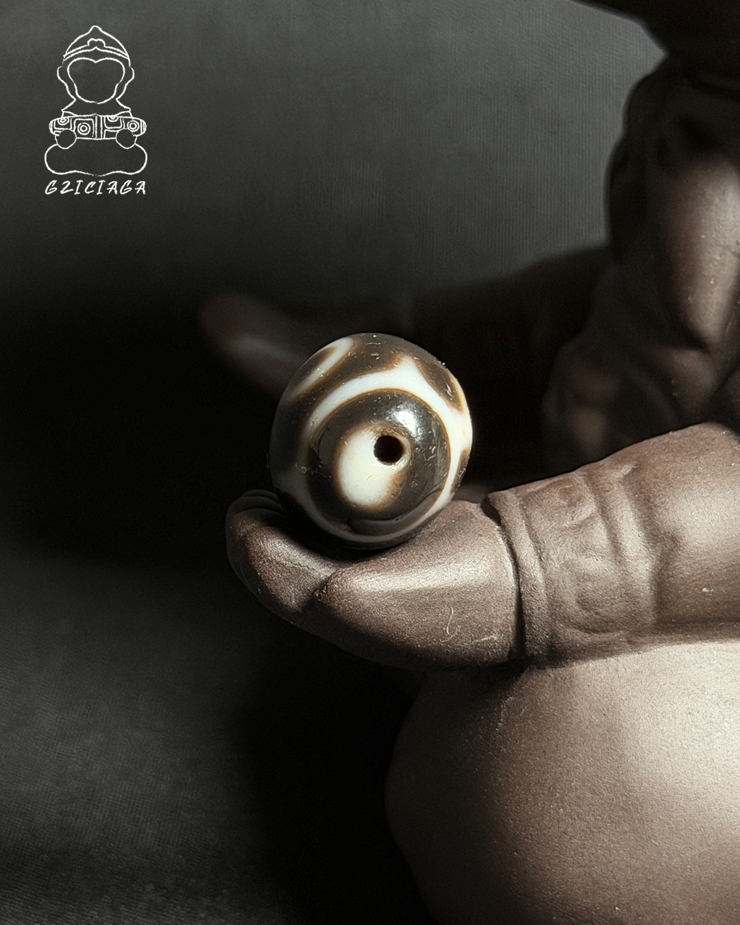 西藏至純三眼小達洛