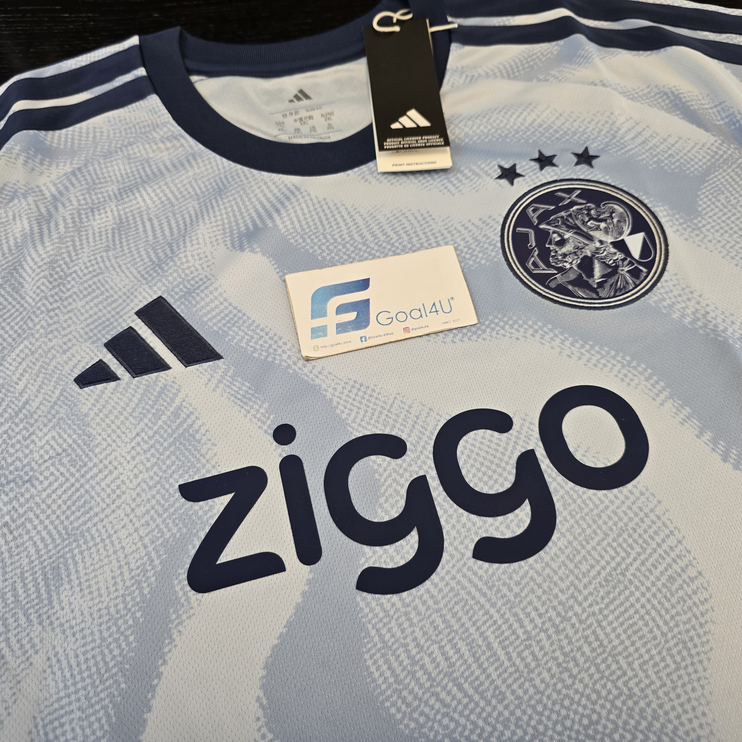 🏛️重溫傳奇主場風采 Adidas Ajax 阿積士 2026-27 三客球迷版球衣 JZ4692