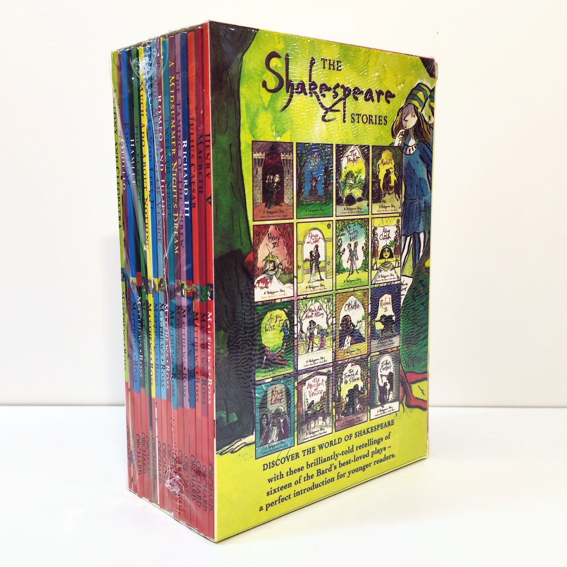 The  Shakespeare Stories 16 books  莎士比亞全集16冊套裝  B383