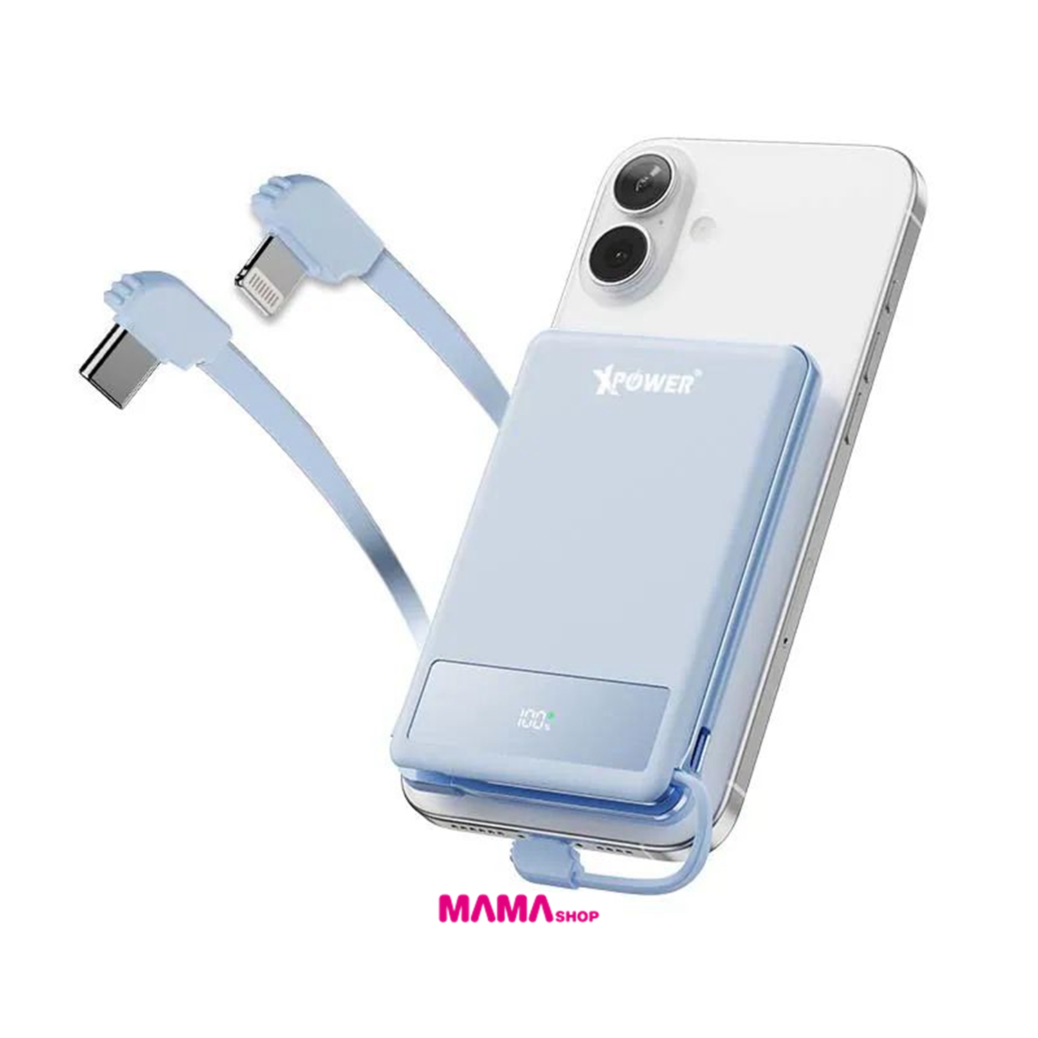 (3C可追溯二維碼) XPower MagThin 10 MT10數顯 10000mAh內置雙線 PD3.0 移動電源