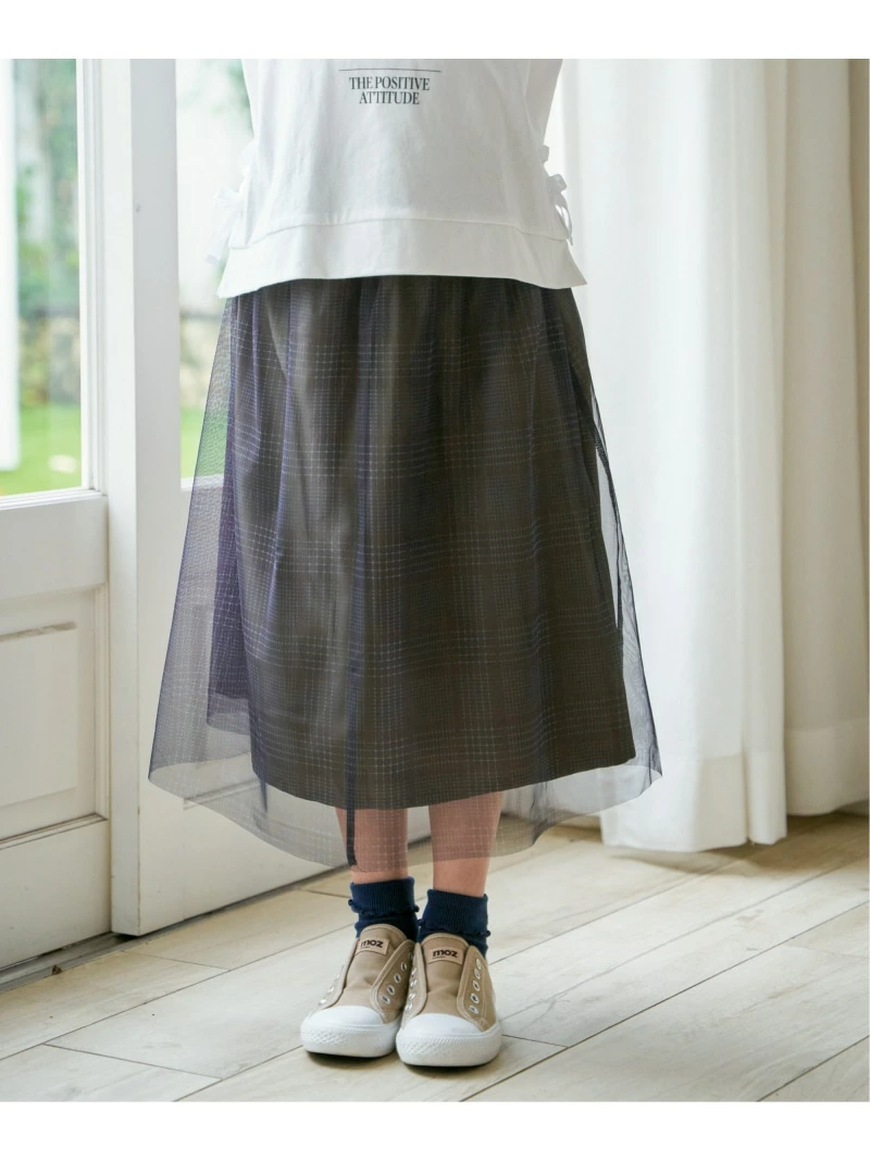 🆕【⭐訂購⭐】  日本直送🌀格紋/豹紋印花薄紗 半身裙🌀[ELDA-0019][260428]