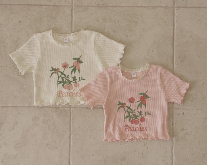 Momoann | Flower T ( Ivory size 7(100-105)/size 9(105-113)