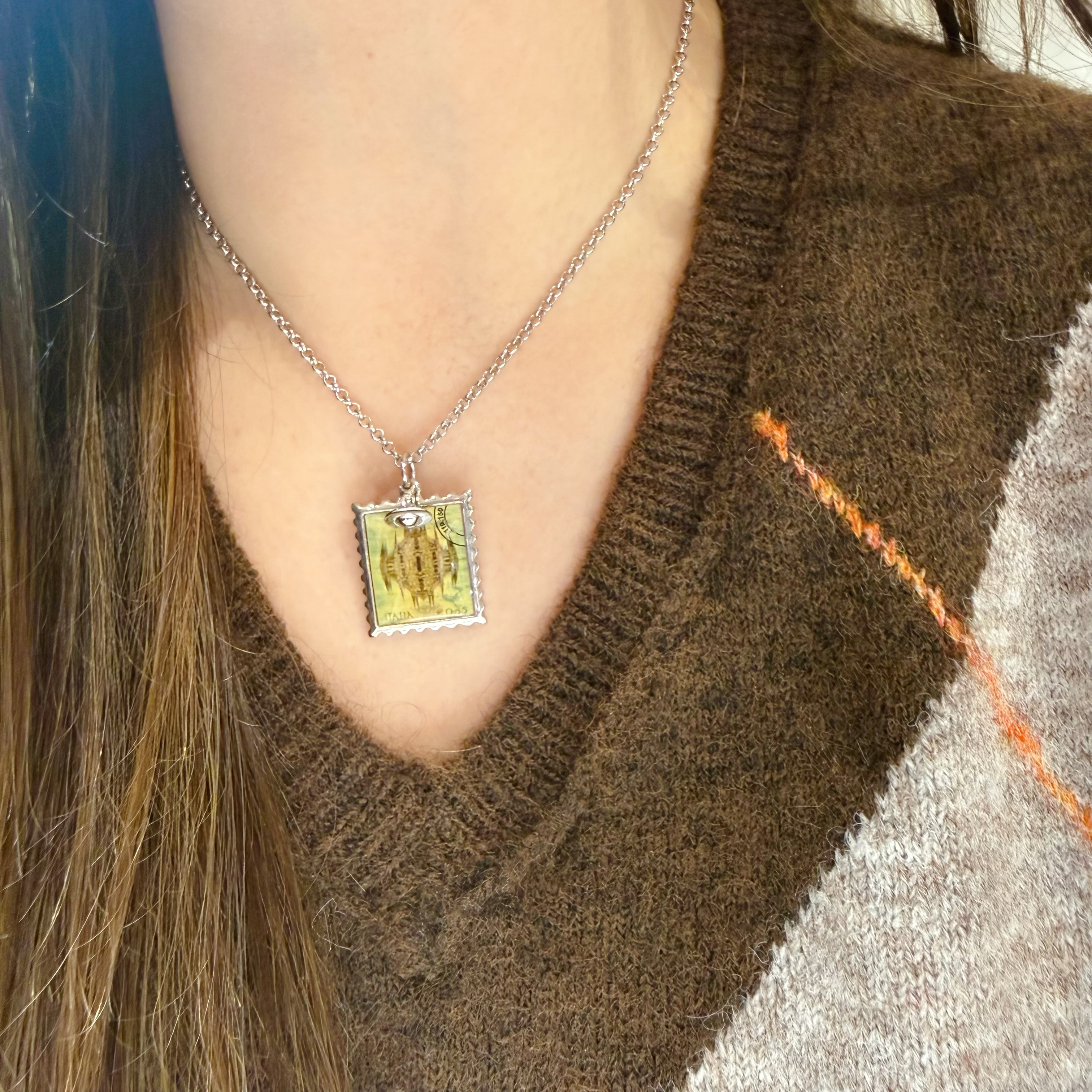 Vivienne Westwood stamp necklace milan