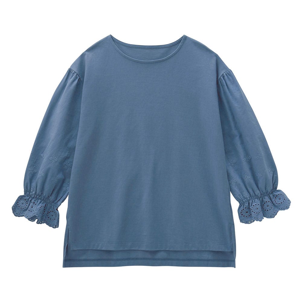 🆕【⭐訂購⭐】🇯🇵 日本直送 🌀#GITA ❣️ #親子裝❣️縷空扇形袖口 套頭衫［2款選］🌀[ELBA-0006]