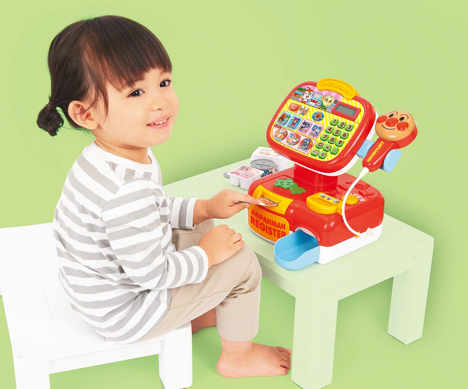 🇯🇵預訂 日本直送🇯🇵麵包超人自助收銀機套裝1.5y+