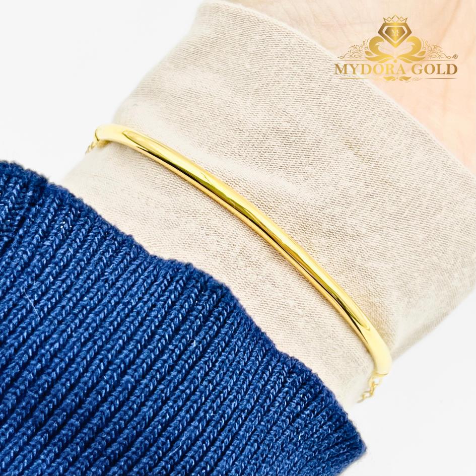 MYDORA Gelang Fesyen PDR Half Round EMAS 916/22k