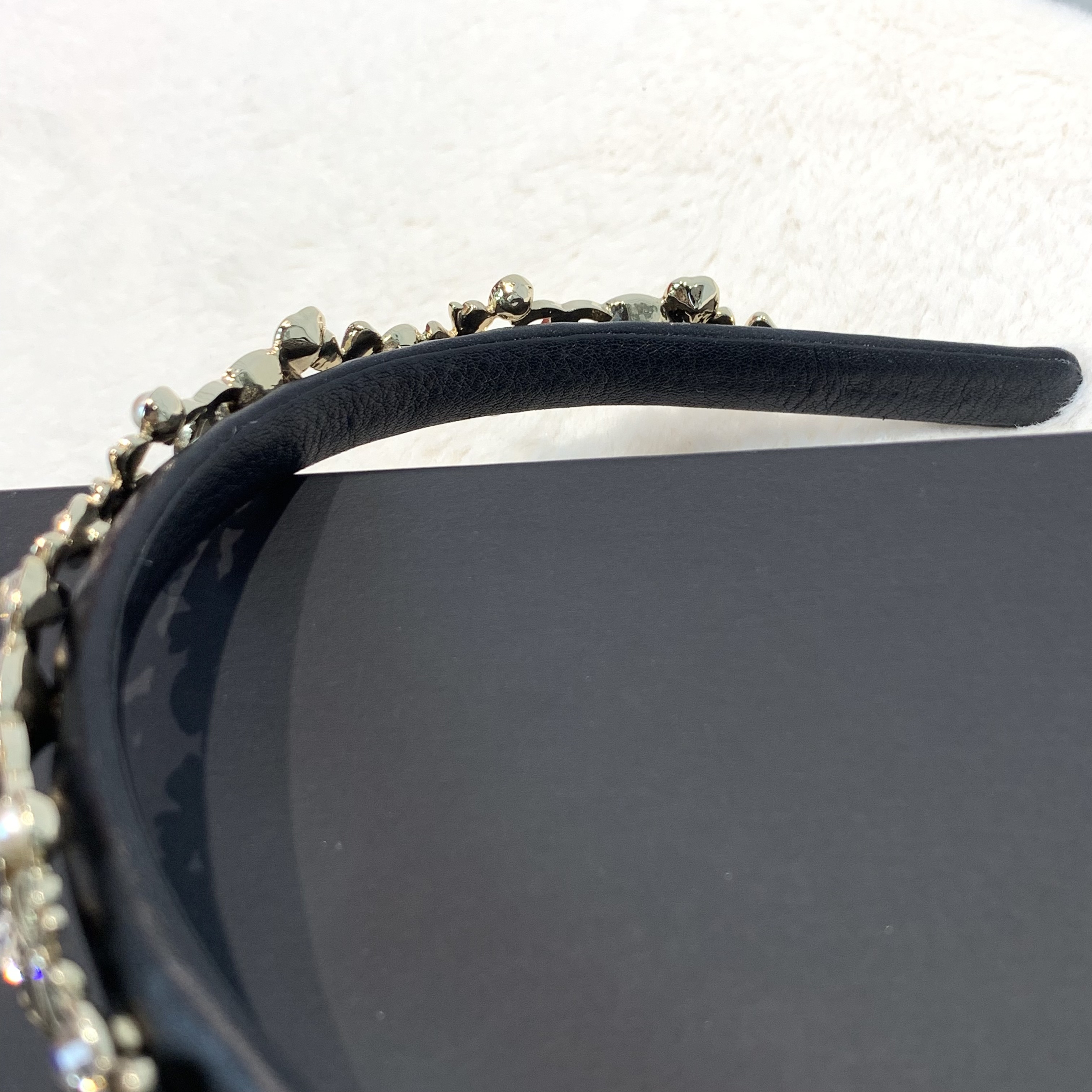 CHANEL香奈兒 22S絕美飾品水鑽公主頭箍