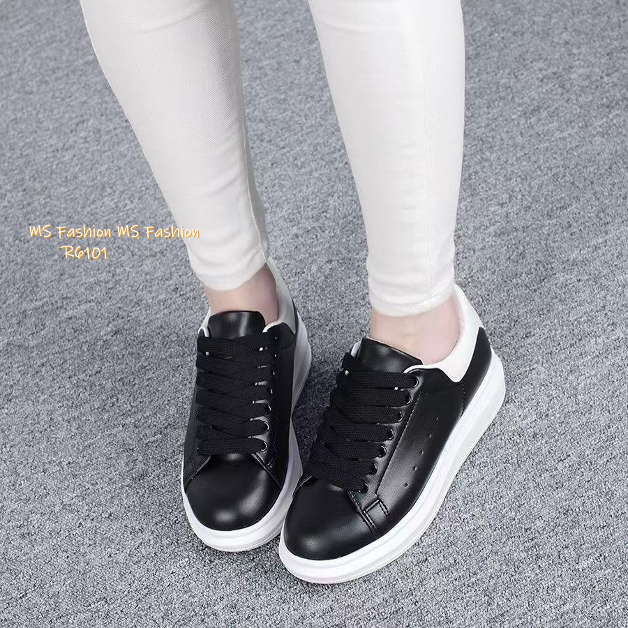 R6101 韓國🇰🇷黑白配厚底sneakers