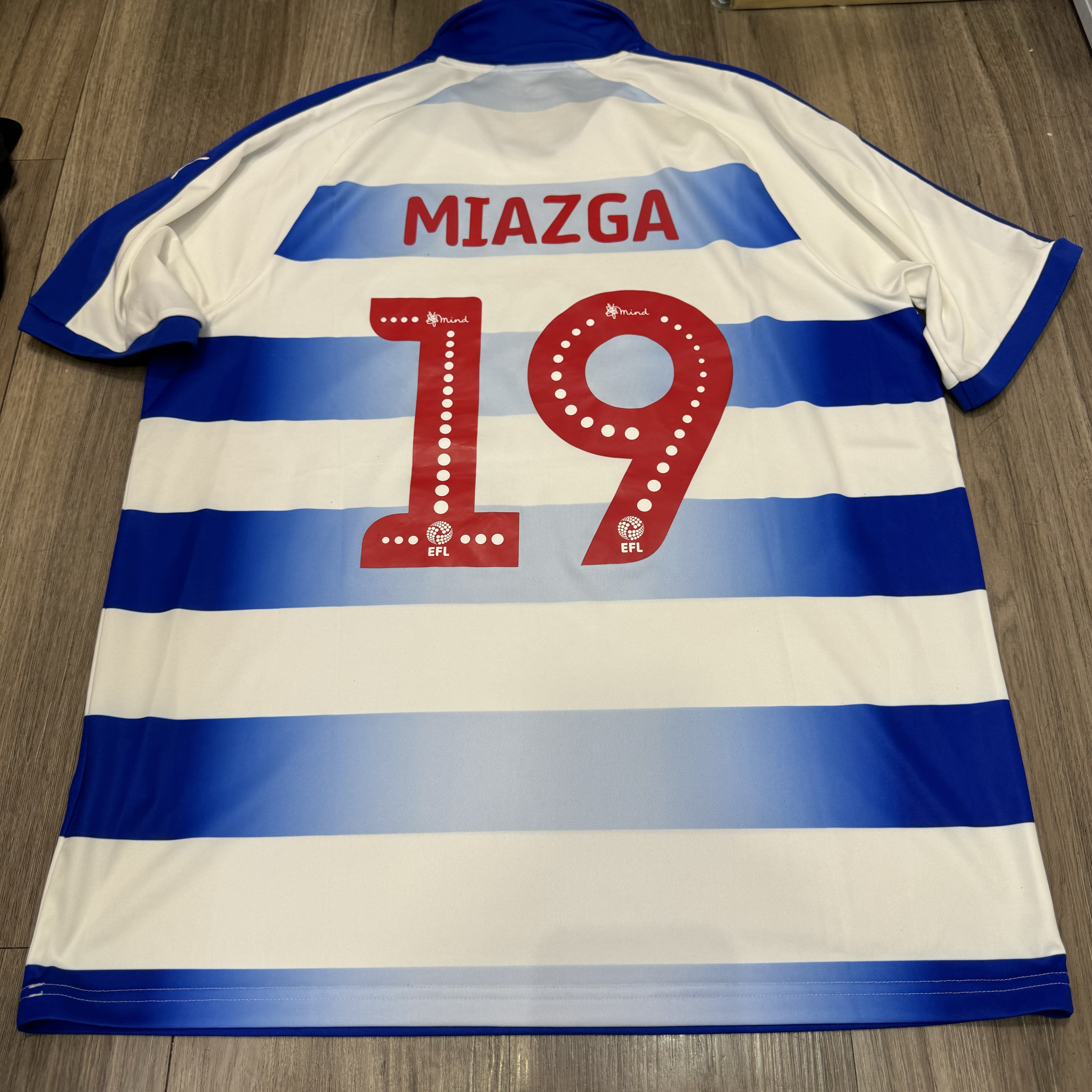 Reading 18/19 home shirt #19 Miazga