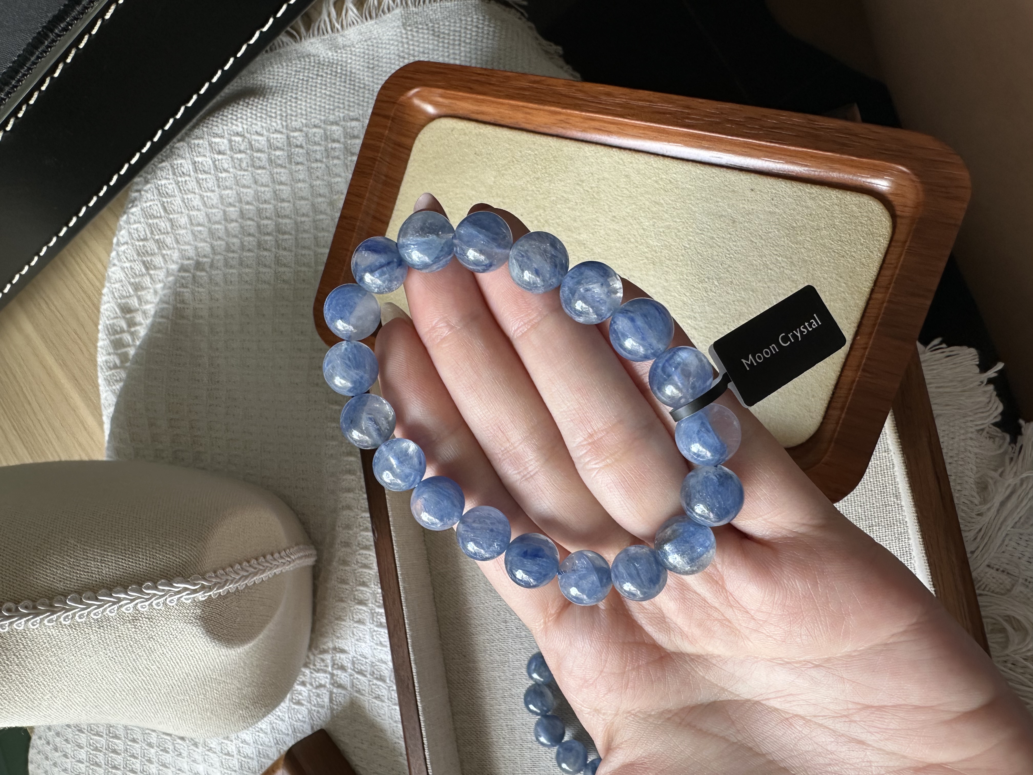 玉化深蓝蓝晶石 ｜ Kyanite 10mm+ 