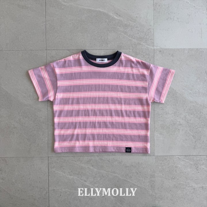 Ellymolly | stripe T( Navy size 19 Adult size)