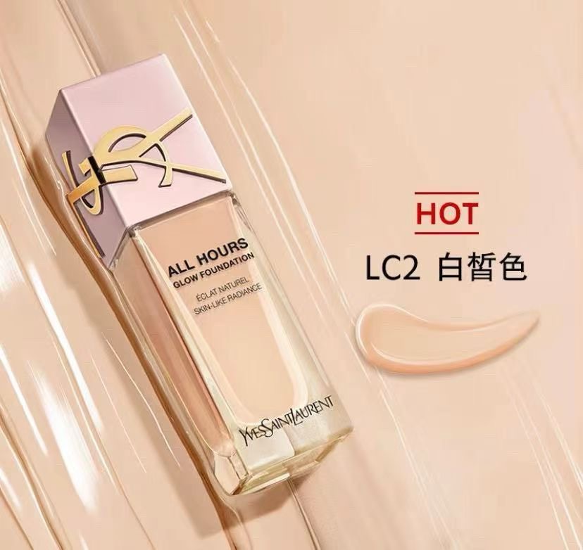 Yves Saint Laurent YSL   ALL HOURS GLOW FOUNDATION恆時亮肌修護粉底液25ML