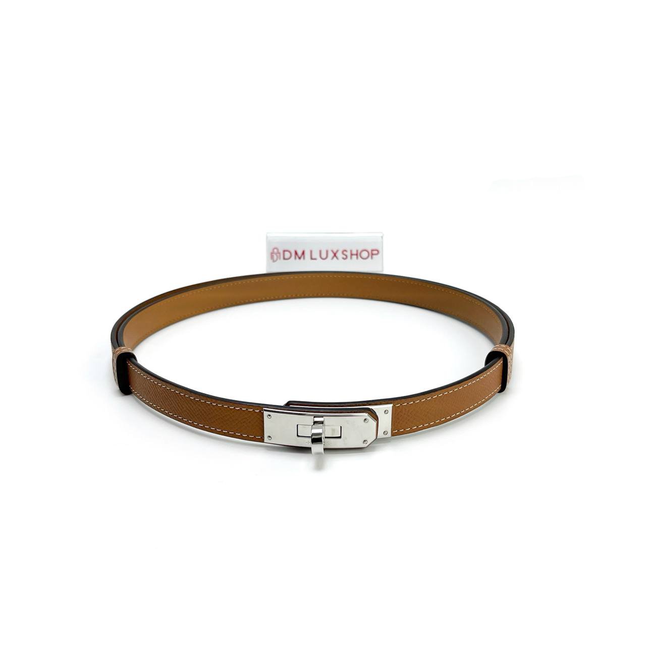 Hermes Kelly Belt Gold PHW (Stamp B)