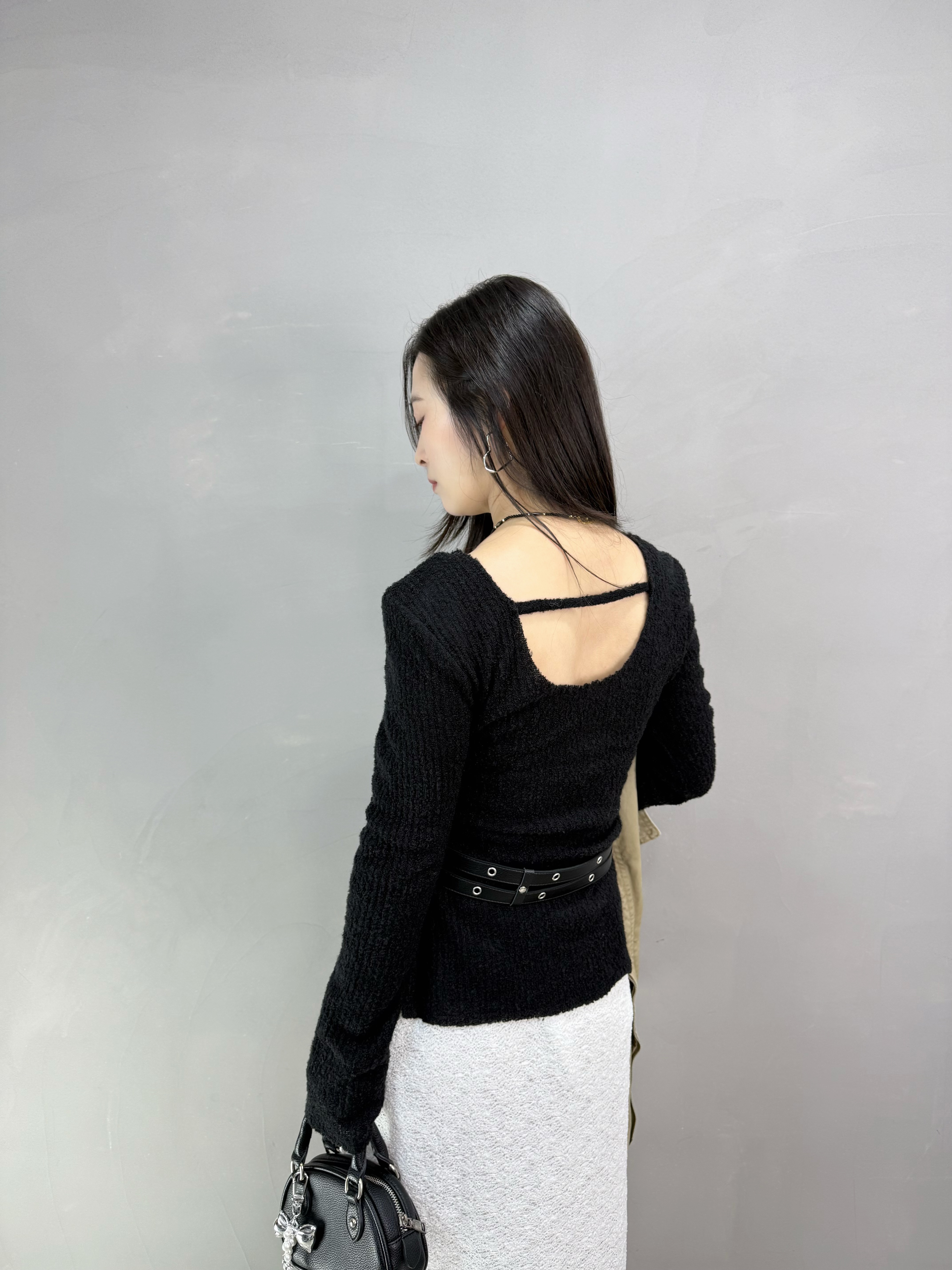 G70 U背字母開叉Tee