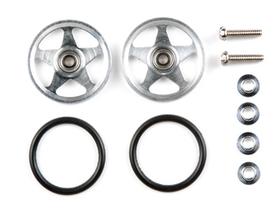 19mm ALUMINUM BALL-RACE ROLLERS (5-SPOKE TYPE)