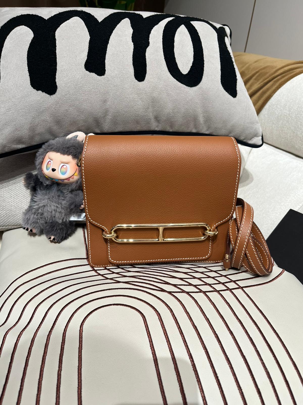 Hermes mini roulis , 金金，STAMP D 100%Authentic ,98%new ✅dust bag✅box 