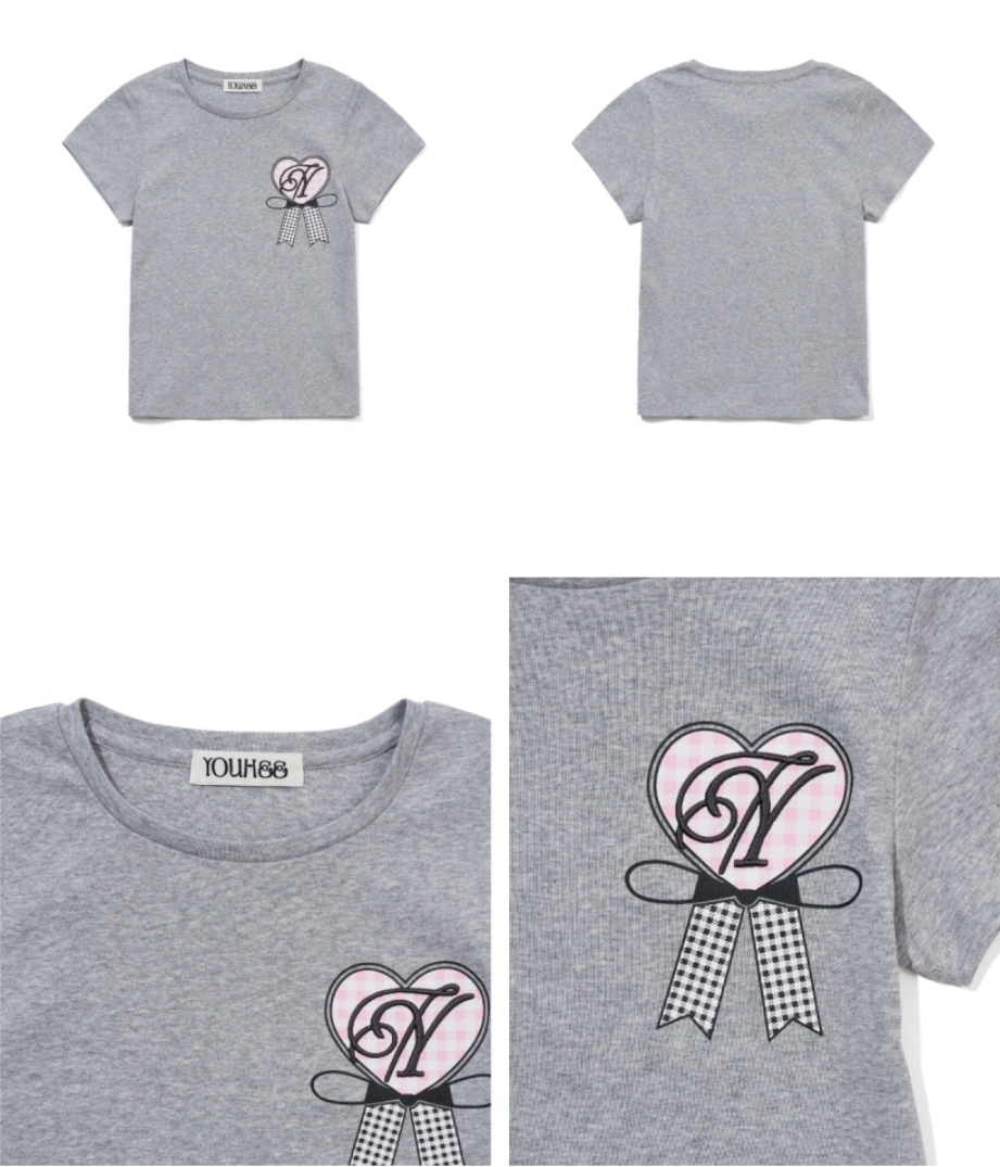 《換乘戀愛4♡敏京著用款》YOUHEE Rosette Tee