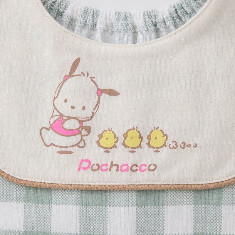 🇯🇵預訂 日本直送🇯🇵Sanrio兩色人物印花領格紋短袖上衣