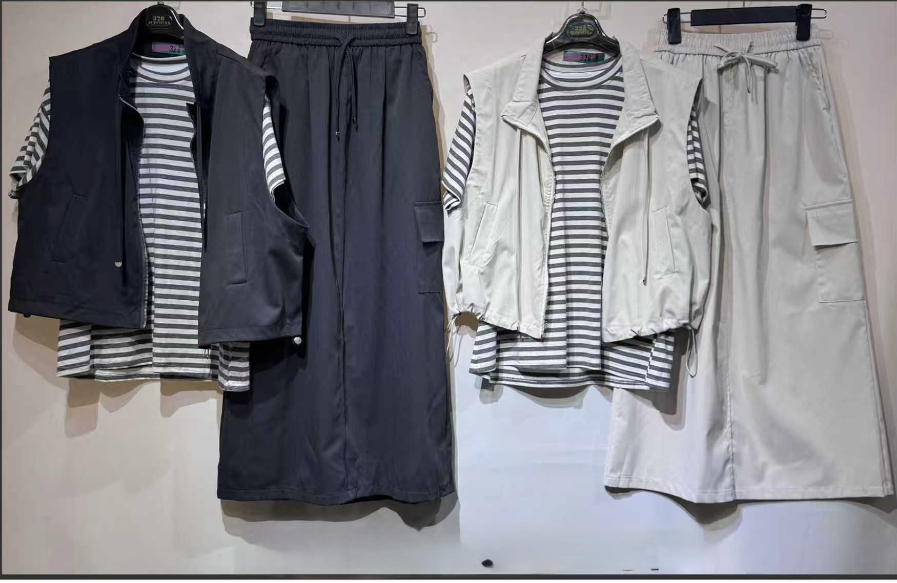 背心外套連裙3件套裝 M631 417124359 