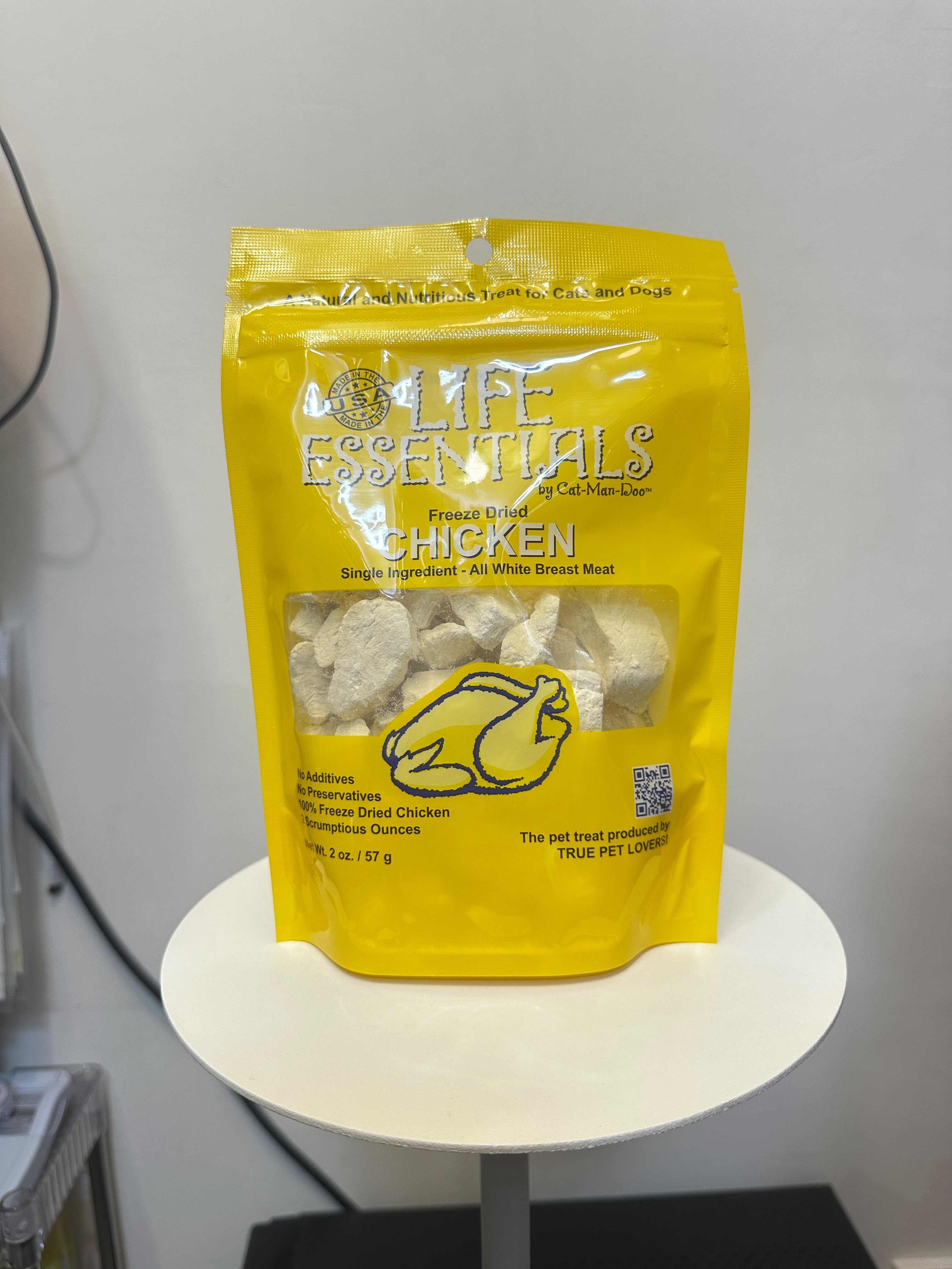 Life Essentials 貓狗凍乾雞肉零食 - 單一成分全白雞胸肉