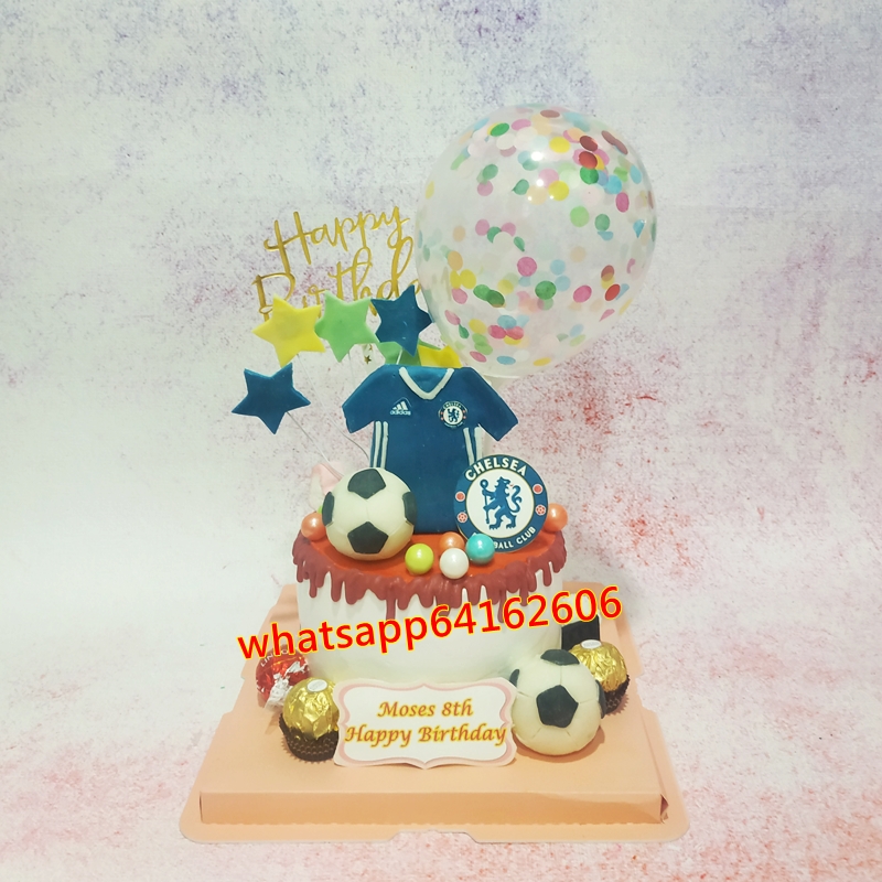 S75. 車路士球衣足球蛋糕