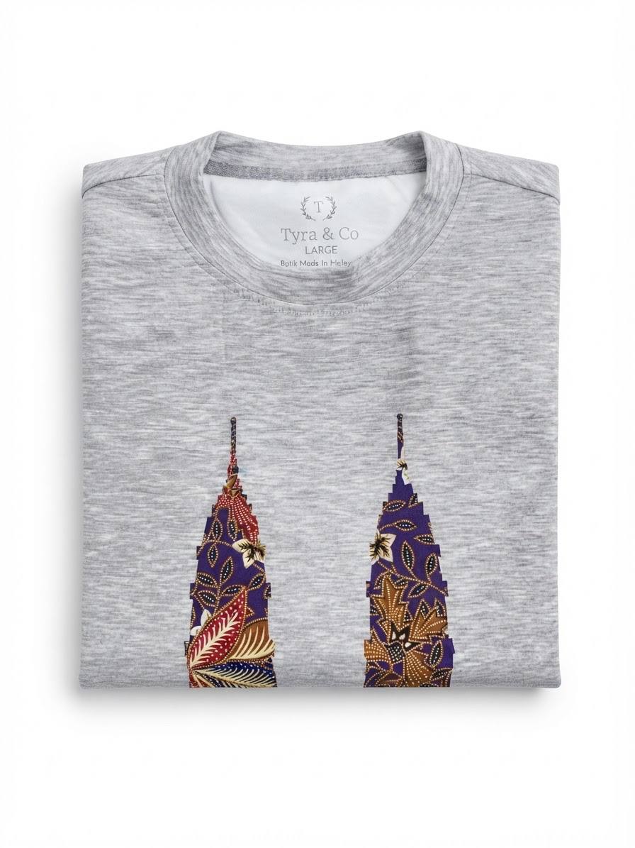 TS5330 - KLCC Twin Towers Batik T-Shirt 