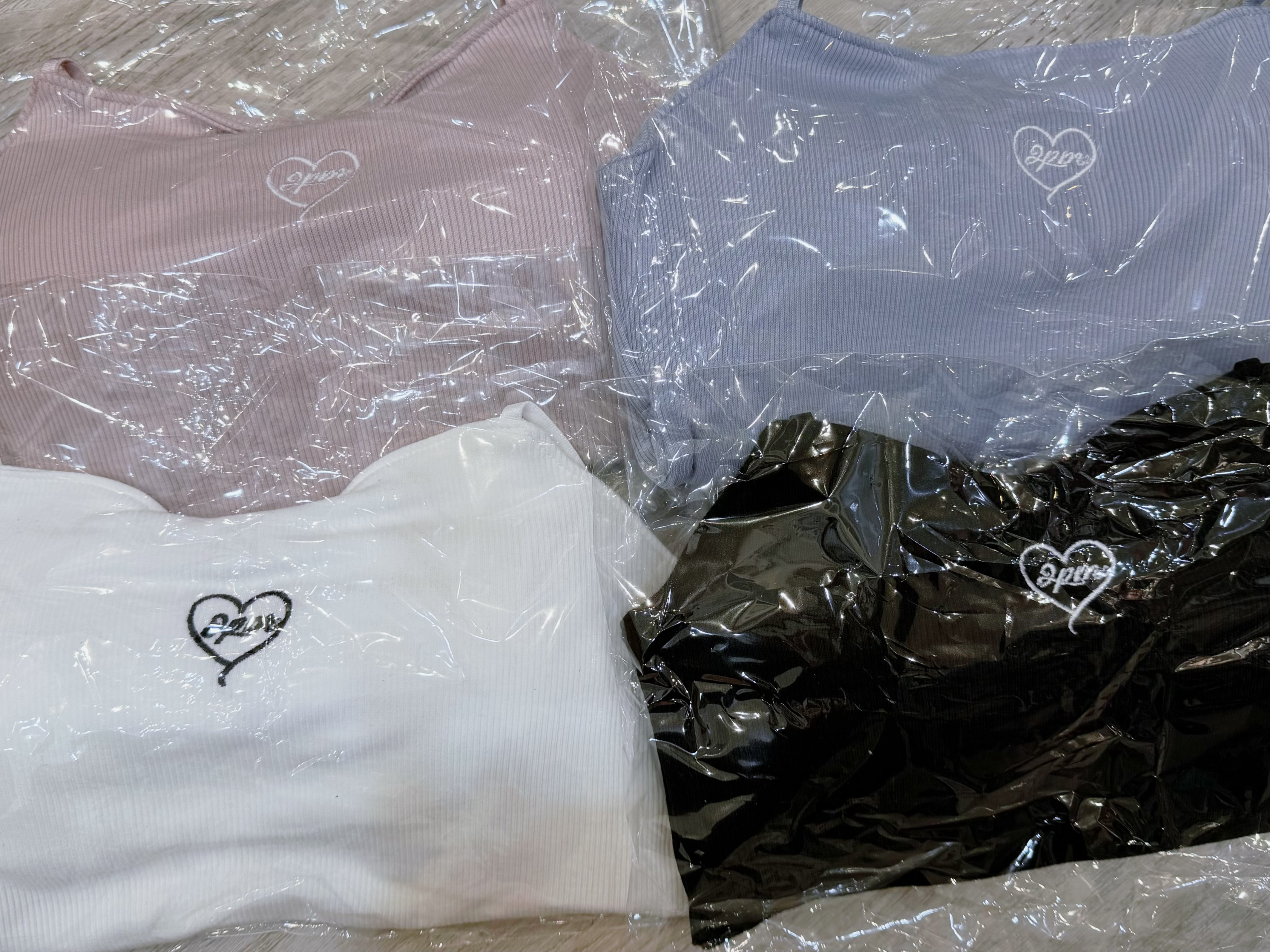 第二批✅2PM 🎀Embroidery Bra-Top 彈性舒服