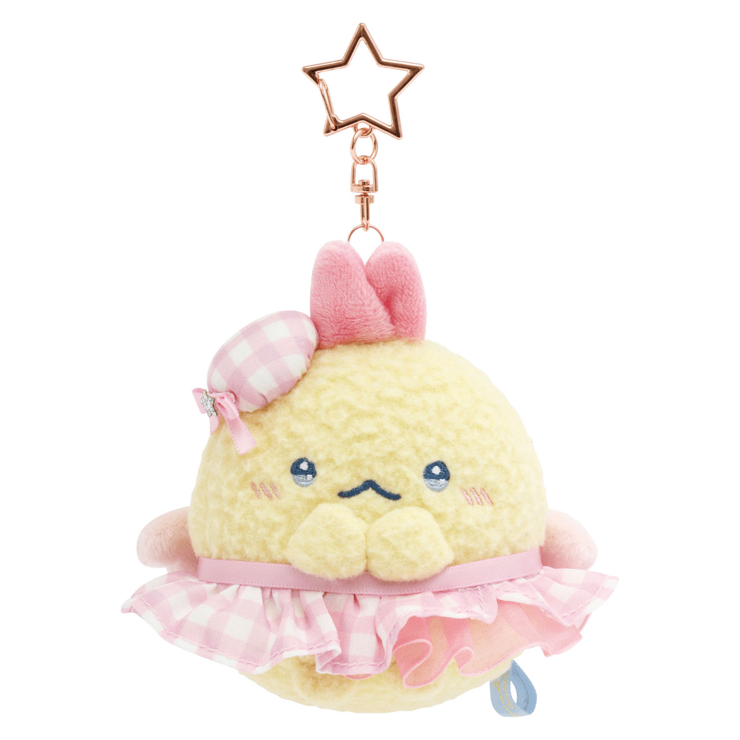 角落生物 - 夢之尾巴系列公仔掛飾 (淺粉紅色蝦尾款)