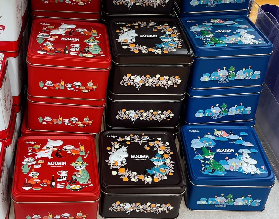 hokka Moominムーミンビスケット缶 - 11220228